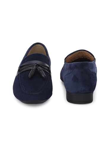 Image of San Frissco Men's Formal Loafers Leatherette Trending Shoes with Tussle,Semi Casual Cushioned Footbed Cushioned Footbed Formal Party Slip-On Shoes /Stylish, Comfortable & Lightweight