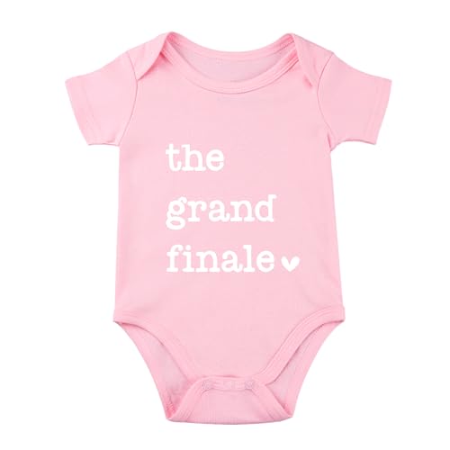 OYQA The Grand Finale Baby Bodysuit Last Baby Announcement Coming