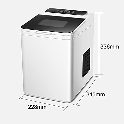 Máquina para hacer hielo portátil 12 KG/24H, 9 cubos en 6 min miniatura 7