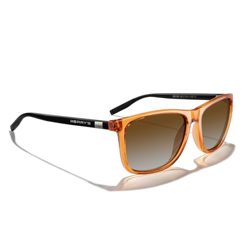Image of MERRY'S Unisex Polarized Aluminum Sunglasses Vintage Sun Glasses For Men /Women S8286
