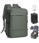 SZLX Mochila al Vacío con Bomba Mochila Viaje Cabina Avion 45x36x20 Mujer Ryanair Equipaje de Man...