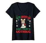 Photo Gallery donna carino cardigan gallese cane corgi natale sulla lista cattivo maglietta con collo a v Photo Gallery donna carino cardigan gallese cane corgi natale sulla lista cattivo maglietta con collo a v