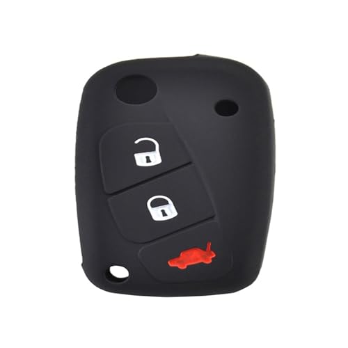 Housse de protection pour clé à 3 boutons compatible Fiat Doblo