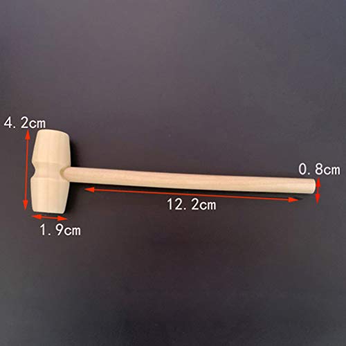 NUOBESTY Mini krab hamers,Houten kreeft Mallet,Multifunctionele krab hamer,Educatief speelgoed voor kinderen 20st - Image 5