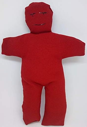 El Sendero, Sano y Natural MUÑECO VUDU DE Tela (Rojo) | Ya disponible en tu tienda friki favorita! En mundofriki.es!
