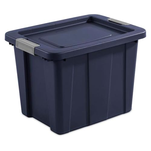 Image of Sterilite Latching Tuff1 Tote Containers w /Lids, 18 Gallon, 24-Pack