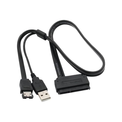 2 �� 1 �n�[�h�f�B�X�N�h���C�u SATA 22Pin ESATA �f�[�^ USB �d���R�[�h�A�_�v�^ 50 �Z���`���[�g���g�p HDD .5 "�h���C�o�R���o�[�^