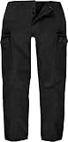 bundeswehr moleskinhose kurz 2 seitliche Einschubtaschen normani Moleskinhose Bundeswehr Feldhose Outdoorhose Lang nach TL Farbe Schwarz Größe M / 50 / BW 8