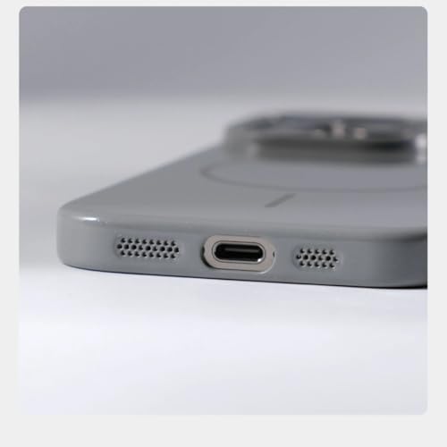 Coque iPhone 15 polycarbonate rigide jaune aimantée antichoc