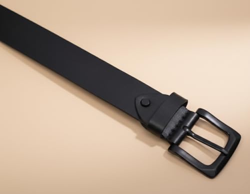 Image of WildHorn Leather Belt for Men | Casual Leather Belt For Men | Free Size | Adjustable I 48 inches length | Waist upto 44 inches.