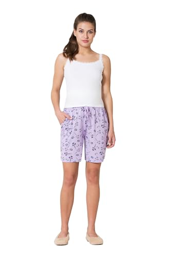 Image of Van Heusen Women's Lounge Allover Print Lounge Shorts - Modal Cotton - Functional Pocket, Superior Drape -Available in Pack of 1 & 2