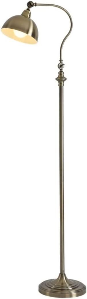 ANIIC Vintage Floor Lamp Standing Lamp Bronze Metal Finish Vintage Style Bedroom Remote Control Switch 26*156cm