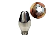 Kompatibel for LELIT PL162T/S Mara X Halbautomatische Kaffeemaschine, Dampfdüse, 3/4-Loch, 1,0 mm Öffnung, ca. 8,2 mm Gewinde(3 holes)