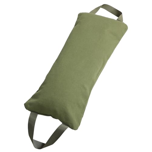 Saco de arena de lona sin relleno para ejercicios de fitness y yoga