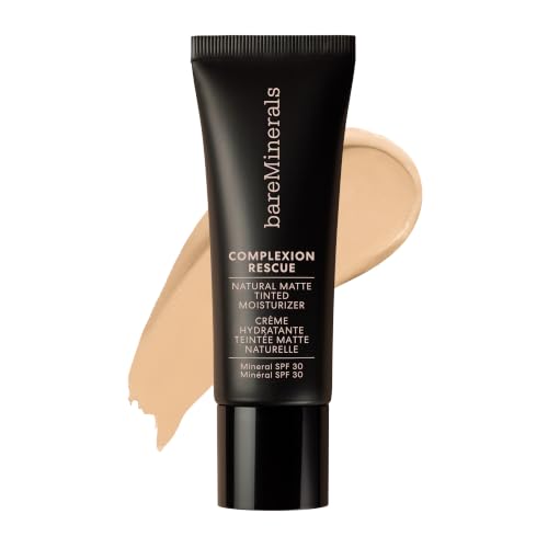 bareMinerals COMPLEXION RESCUE Natural Matte Tinted Moisturiser, SPF 30