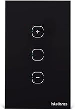 Interruptor Touch Inteligente, Compatível com Alexa, EWS 1101 Preto, Intelbras