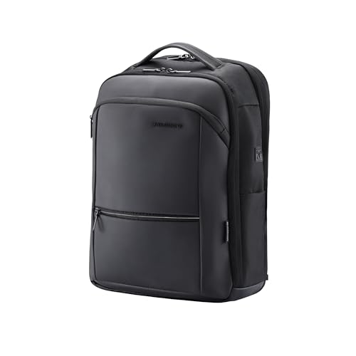 Image of HARISSONS Stratos 35L Business Travel Laptop Backpack | Fits 15.6 inch Laptop | Water-Resistant | USB Port | Rain Cover | Anti-Theft Pocket | Work, Commute & Travel |