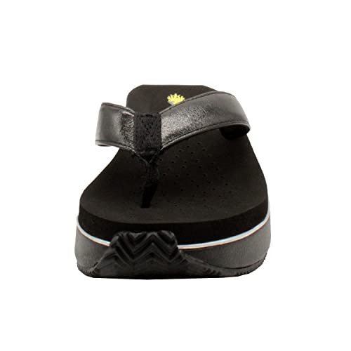 Volatile Women's Cafe Metallic Thong Sandal2