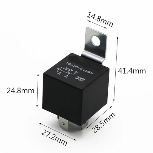 Relais de voiture étanche 12V 40A 4 broches pour phare automobile - 3