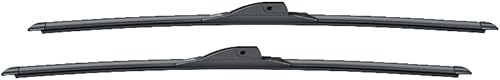 Replacement Front Windshield Wiper Blade Pack of 2 Mechanics Choice for 1999-2008 Ford F-550 Super Duty, 20in Tech Beam Blade