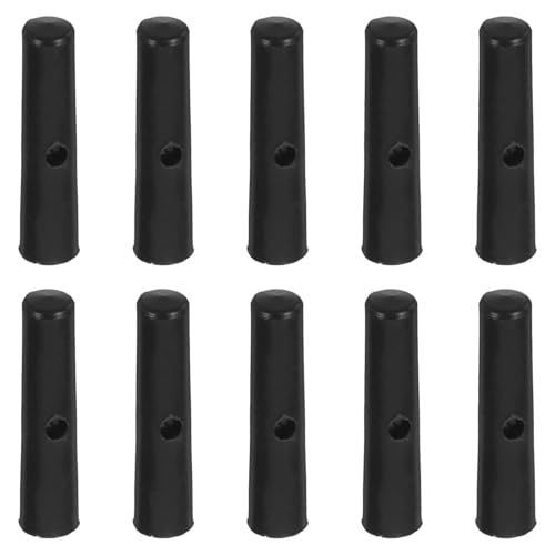 Garneck 10個 折りたたみ傘用耐久プラスチック傘尾ビーズ 簡単取付 折り畳み傘修理パーツ 軽量コンパクト 傘骨カバー交換用アクセサリー