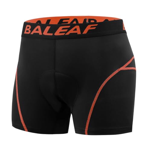 Image of BALEAF Men's Cycling Underwear 3D Padded Bike Shorts with Padding Road Biking MTB Liner Bicycle Gear Accessories