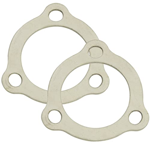 Empi 3 Bolt Muffler Flange Gasket, 52.45mm I.D, Pack of 2, Compatible with Dune Buggy Baja Bug