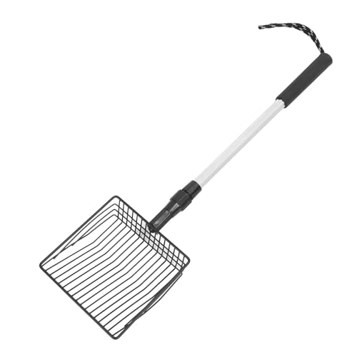 CCYLEZ Litter Scoop for Cat Litter Cleaner Corner Shovel with Long Extendable Handle, Chicken Coop Poop Scooper - Image 2