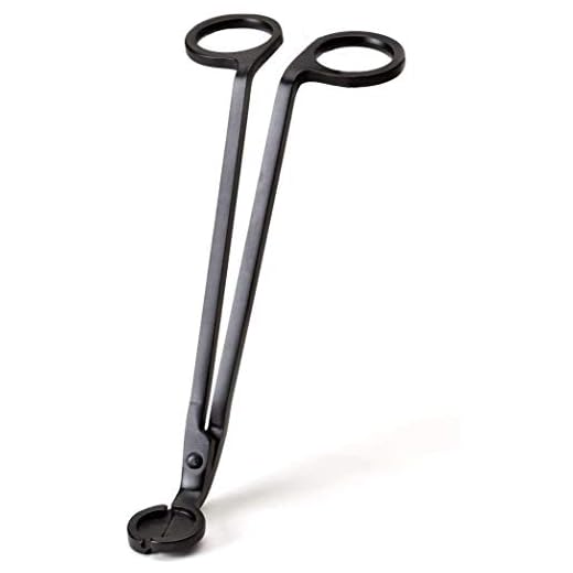 Sinen Candle Wick Trimmer Wick Clipper Wick Cutter Wick Scissor (Matte Black)