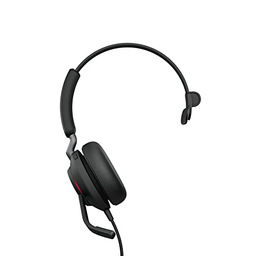 Jabra Evolve2 40 Casque PC Mono Écouteurs Réduction Bruit Micro USB-C Noir