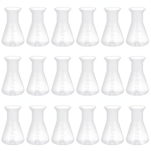 Flacon gradué en cône et bouteille de laboratoire - Kit accessoire d'expérimentation