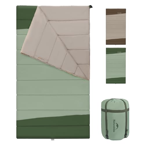 Naturehike YC Breiterer Schlafsack 2 Personen Deckenschlafsack...