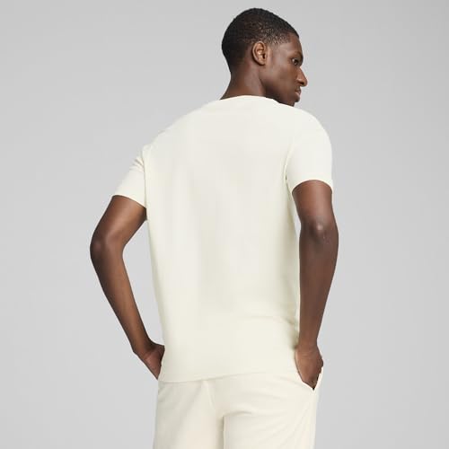 Image of Puma Men Cotton Solid Regular Fit Tees
