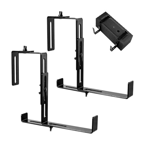 Support pot de fleur balcon sans perçage réglable | Lot de 8 pièces