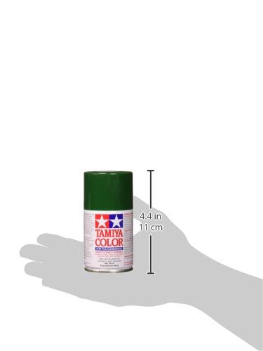 Tamiya 86022 PS-22 Britisch Racing Grün Polycarbonat 100ml - Sprühfarbe für Plastikmodellbau, Modellbau und Bastelzubehör, Sprühfarben für den Modellbau TAM86022 Racing Green