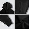 wacutt Custom Hoodies for Men & Women Personalized Sweatshirts Design Your Own Front & Back Print Hoodie with Logo/Photo/Text Black #1