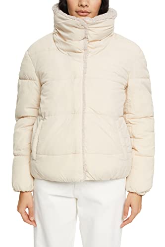 ESPRIT Damen 092ee1g344 Jacke, Cream Beige, XL EU
