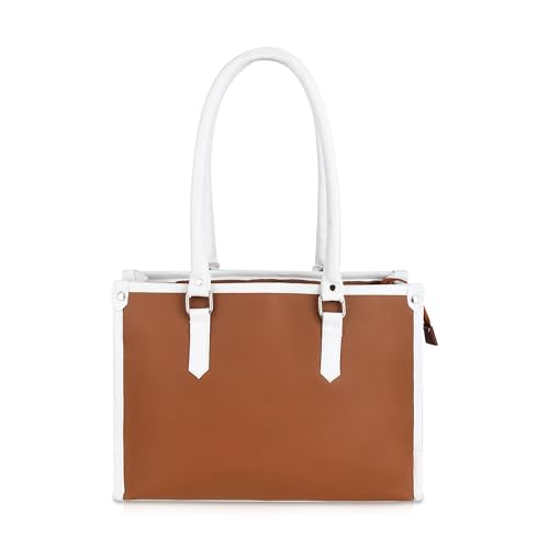 Image of ProArch Leather Core Strip Purse for Women Shoulder Bag for Women and Girls | Anti-Theft Pocket Slick Flap | Backpack Handbag