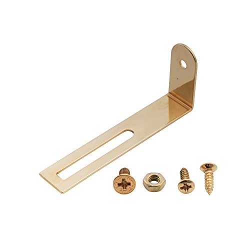 Musiclily Pro Suporte Escudo de Aço para Guitarra Epiphone Les Paul, Dourado