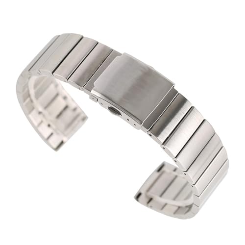 Bracelet de montre en acier inoxydable 18mm au design métallique élégant et durable
