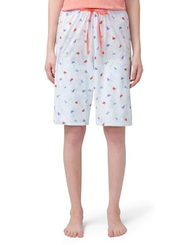 Image of HUE Women's Spring Pajama Separates Soft Whimsical Print Pjs with Flowers, Animals, Garden Themed Pjs, Cocktails