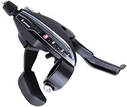 FAIREDEAR Bike Shifter,8 Speed Right Brake Lever with Inner Cables,Ergonomic Handle for MTB (8 Speed Right)