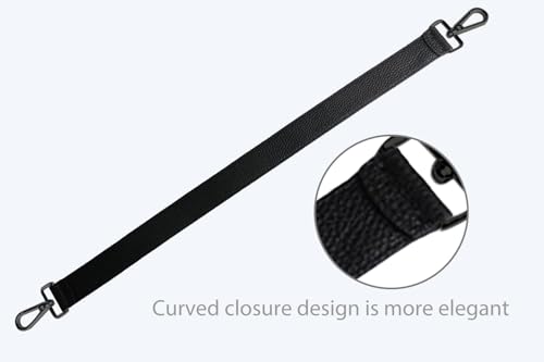 Image of 24.8 inch Leather Replacement Strap for Handbags Shoulder Bag with Metal Buckles