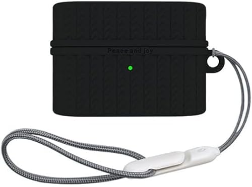 �yFotee�zFor WF-1000XM6 �P�[�X �J�o�[ �V���R�� �V���v�� �X�g���b�v�t�� �ی�J�o�[ ���C�����X�C���z�� ���h�~ Sony �\�j�[ WF-1000X M6 �ی�P�[�X (�u���b�N)