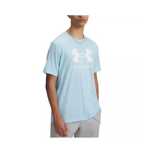 Under Armour UA Sportstyle - Maglietta a maniche corte da uomo con logo UA Sportstyle Update SS (confezione da 1), S