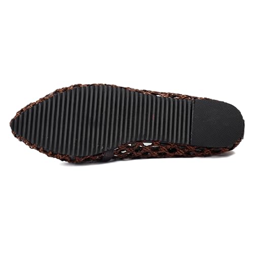 Flat Women Pointed Toe Comfortable Dolly Shoes3