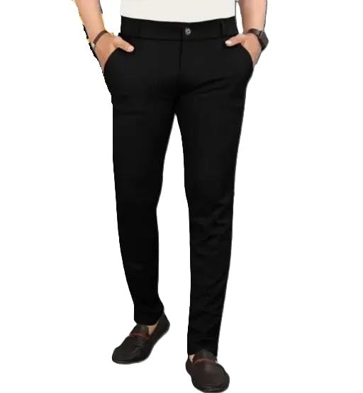 S-E-Men’s Regular Fit Formal Trousers – Stretchable Expandable Waist Pants | Skin-Friendly Lightweight Daily Wea-picture-20