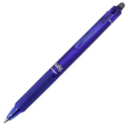 Pilot Frixion Clicker Retractable Erasable Rollerball 0.7 mm Tip - Blue, Single Pen - image 1