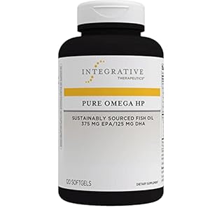 Integrative Therapeutics Pure Omega Liquid Fish Oil – 2300mg Omega 3 Fatty Acids Supplement with EPA & DHA- Sustainably…