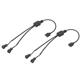 Create idea 2 Pz 5 V 3 Pin A VDG RGB Linea Di Conversione Cavo Connettore 50 Cm Per La Scheda Madre Del Computer Con 2 Aghi Di Rame Prestazioni Ottimali